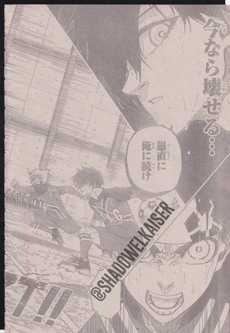 Spoiler Blue Lock chap 268: Sự trổi dậy của Itoshi Rin