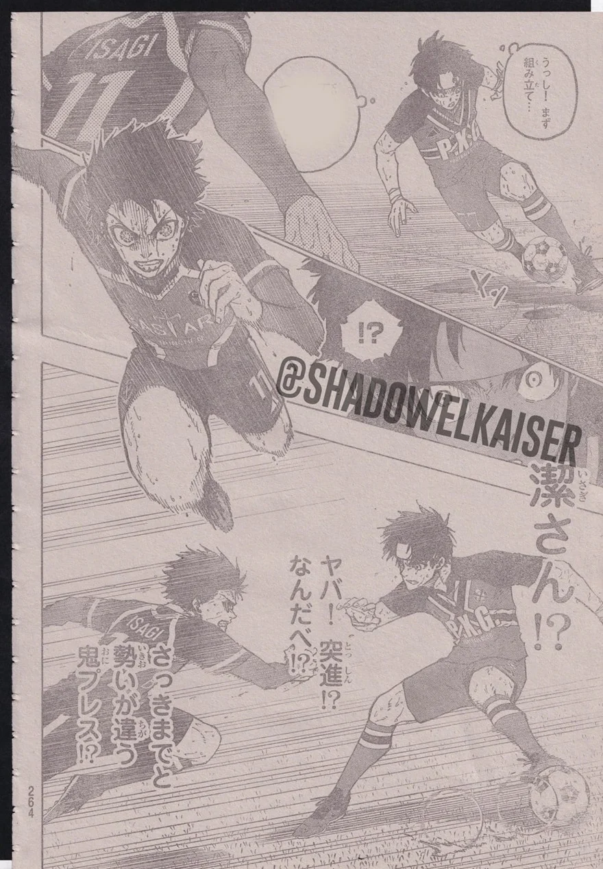 Spoiler Blue Lock chap 268: Sự trổi dậy của Itoshi Rin