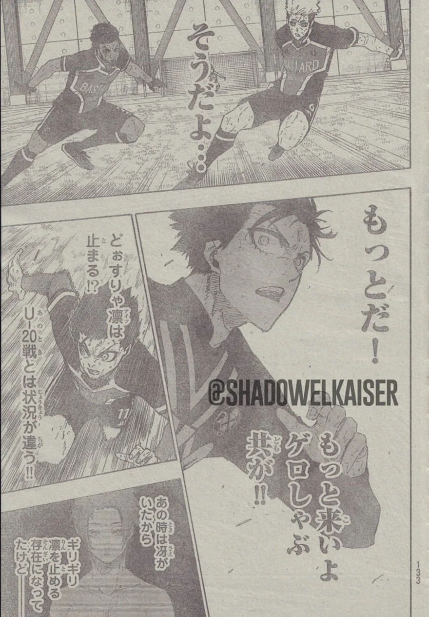 Spoiler Blue Lock chap 270: Màn trình diễn của Rin Itoshi