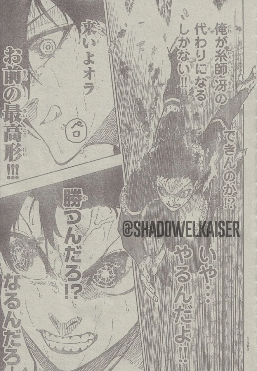 Spoiler Blue Lock chap 270: Màn trình diễn của Rin Itoshi