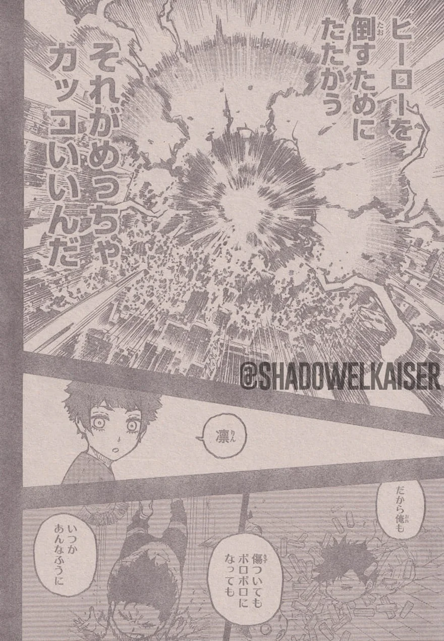 Spoiler Blue Lock chap 271: Quá khứ dữ dội của Rin