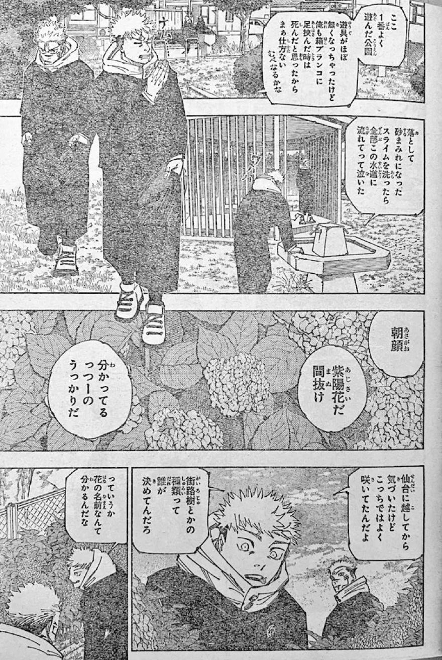 Spoiler Jujutsu Kaisen chap 265