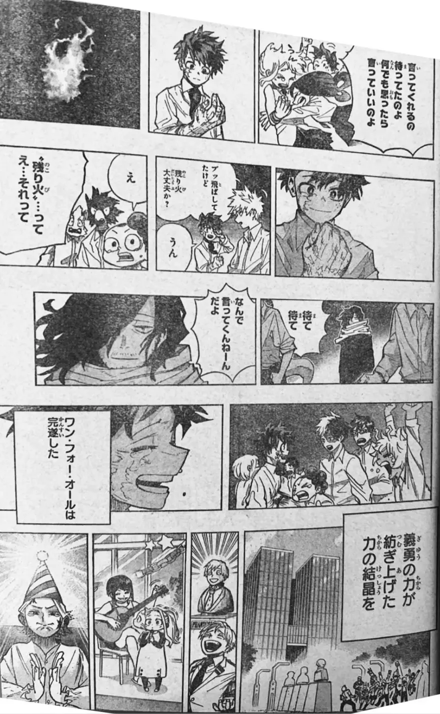 Spoiler My Hero Academia chap 429