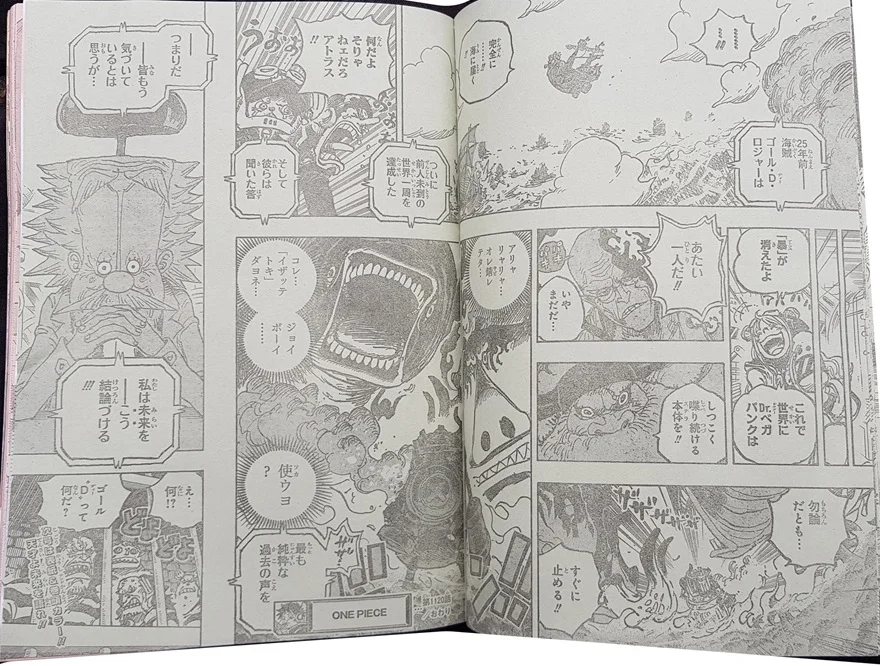 Spoiler One Piece Chap 1120: Vegapunk gọi tên Gol D.Roger