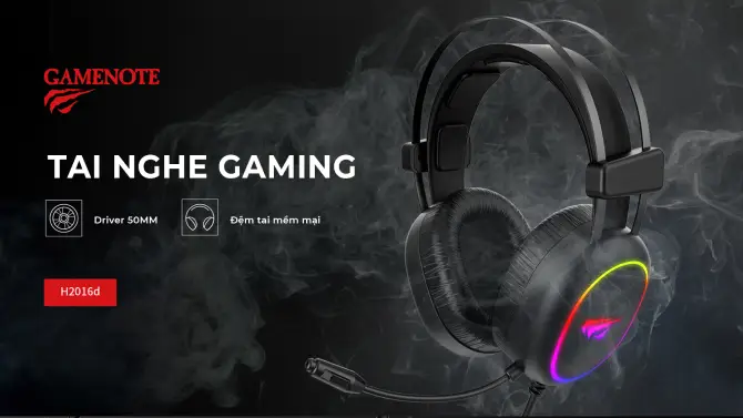 Tai nghe chụp tai Gaming Havit H2002P