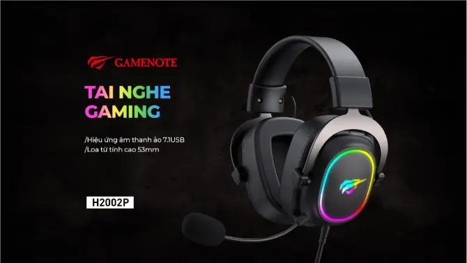 Tai nghe Gaming Havit H2002P