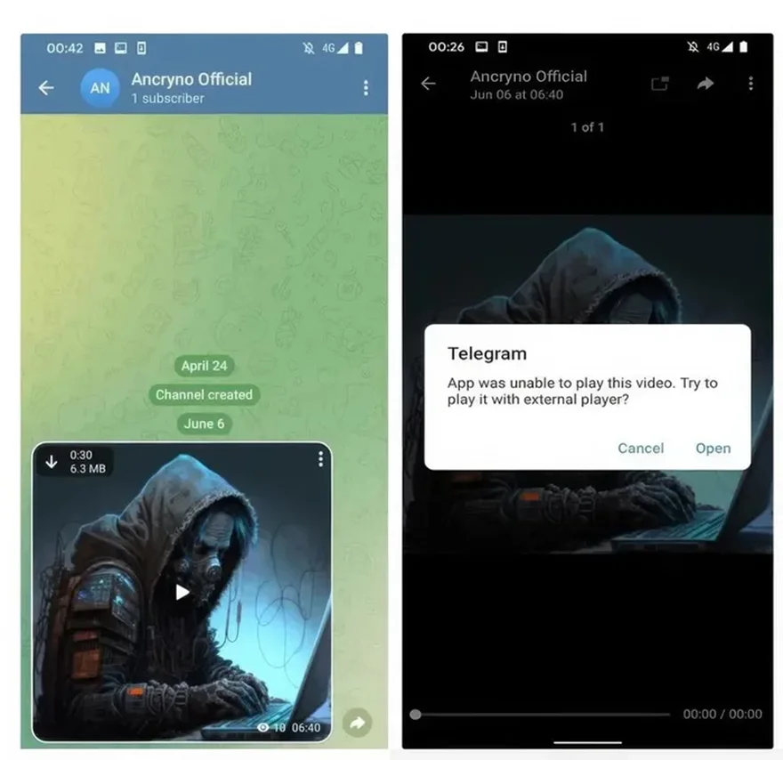 Telegram bị nhiễm mã độc, ảnh hưởng 950 triệu người dùng