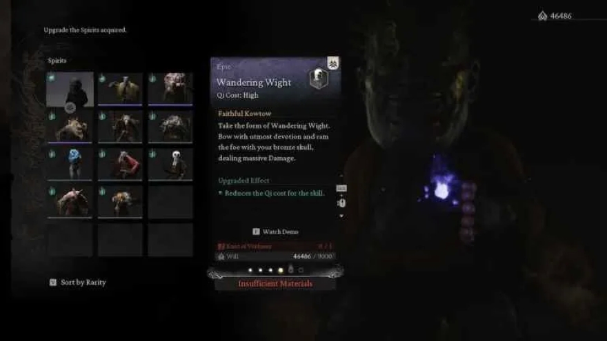 Black Myth Wukong: Cách mở khóa và sử dụng Spirits