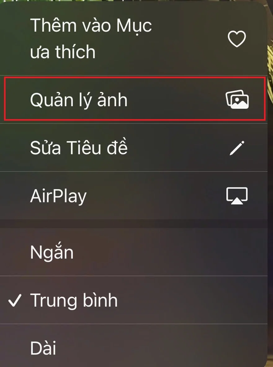 Cách để ảnh nổi bật trên iPhone