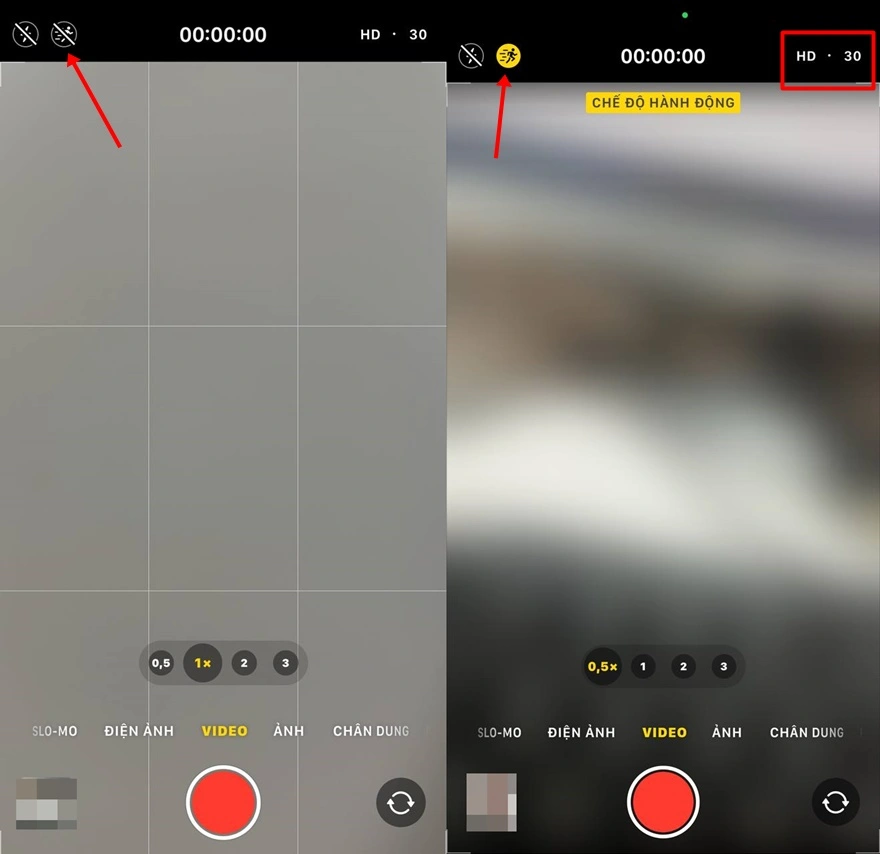 Cách dùng Action Mode trên iPhone