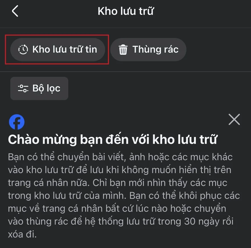Cách xem lại story cũ trên Facebook đơn giản