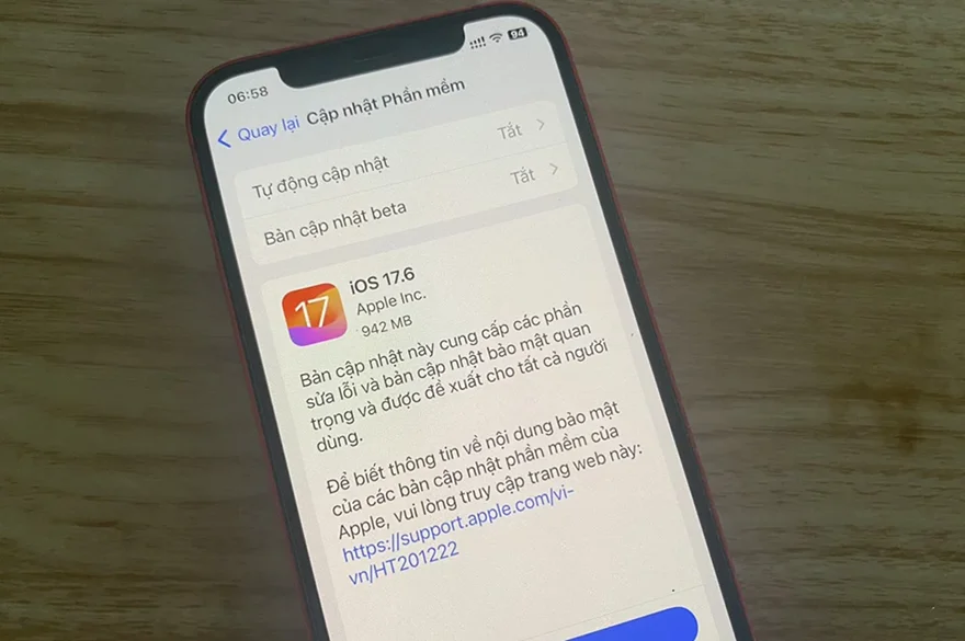 Đánh giá chi tiết thời lượng pin của iOS 17.6