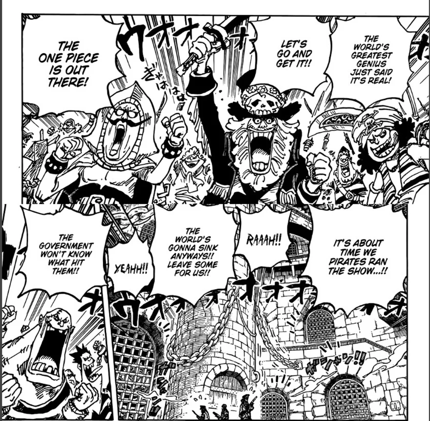 Dự đoán One Piece chap 1123: Thế giới xáo trộn