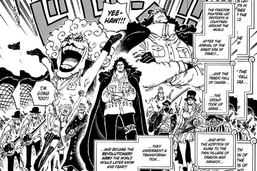 Dự đoán One Piece chap 1124: Haki bá vương và bí mật của Imu
