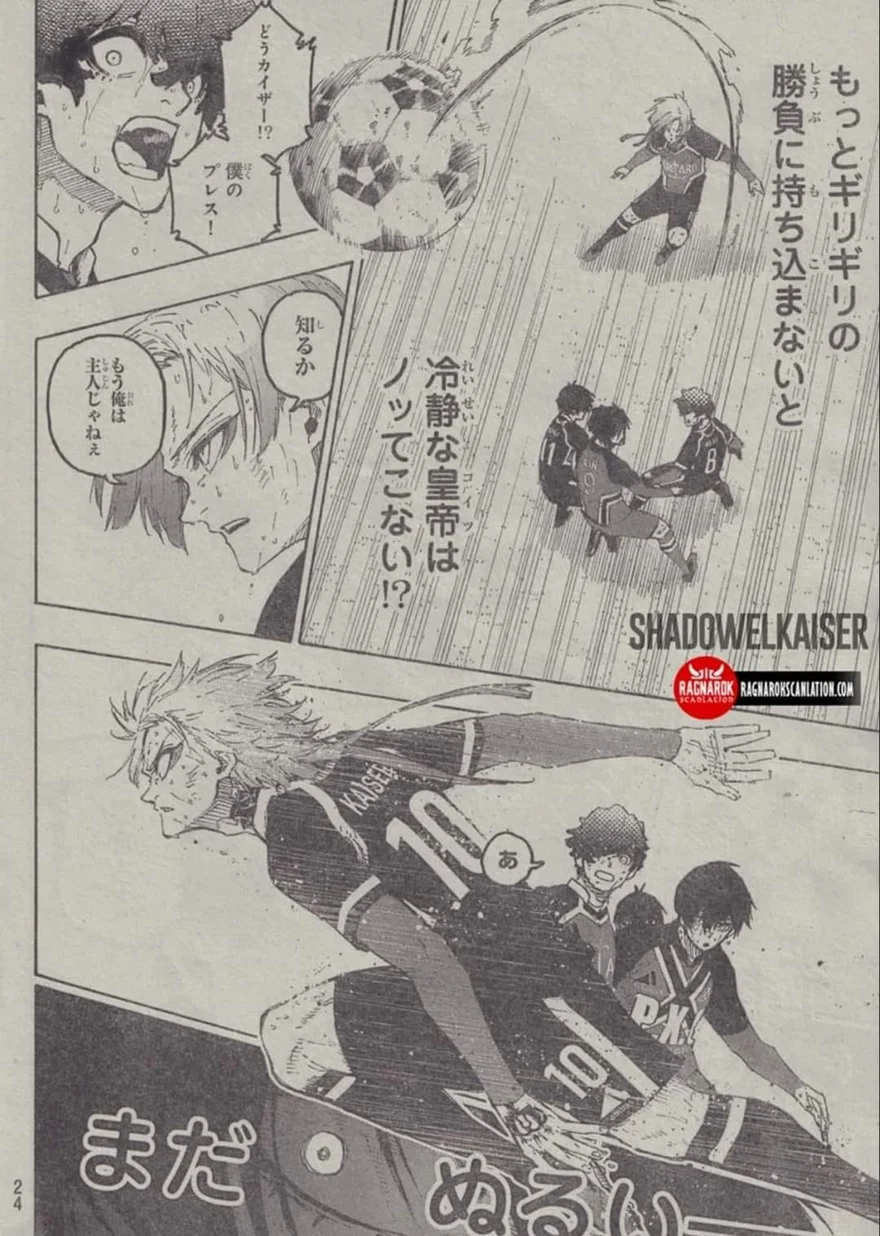 Spoiler Blue Lock chap 272: Cuộc chiến giữa ba quái thú