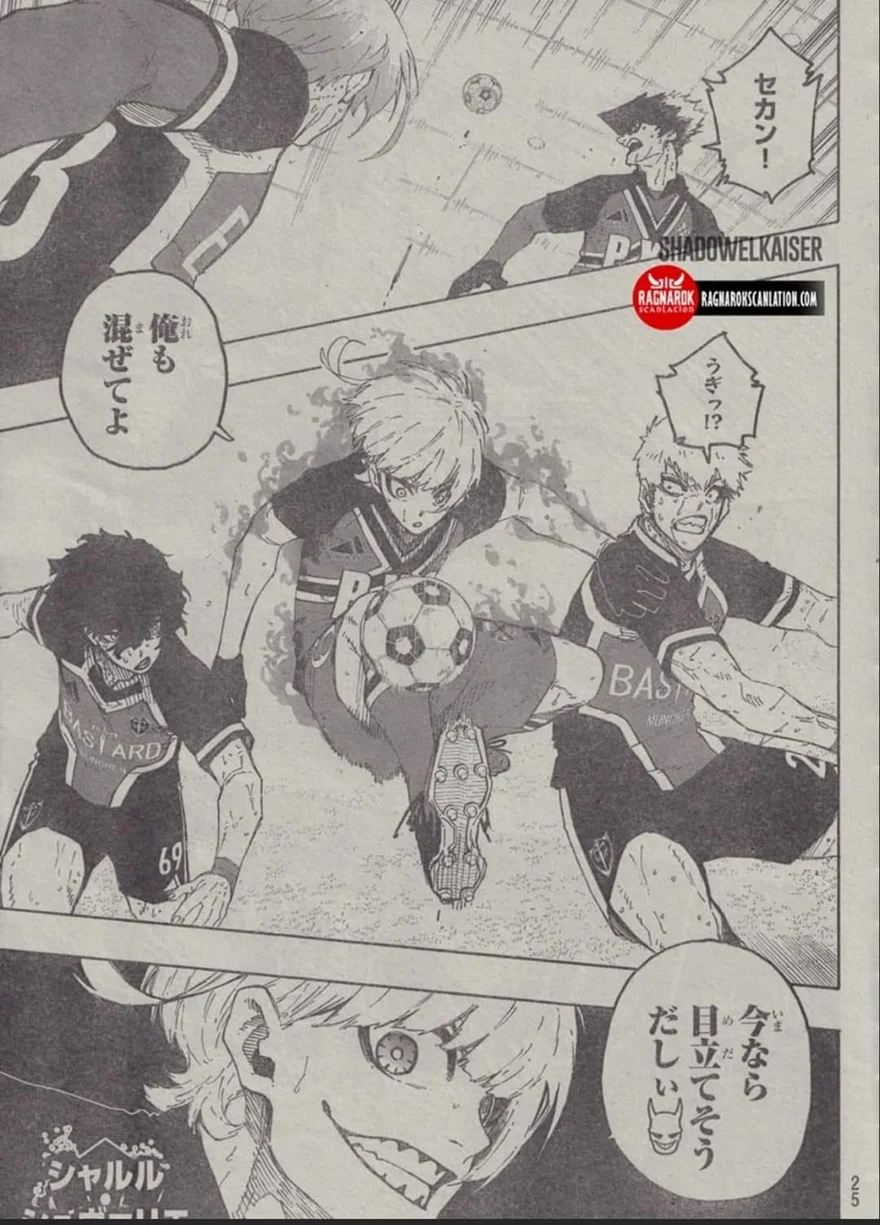 Spoiler Blue Lock chap 272: Cuộc chiến giữa ba quái thú