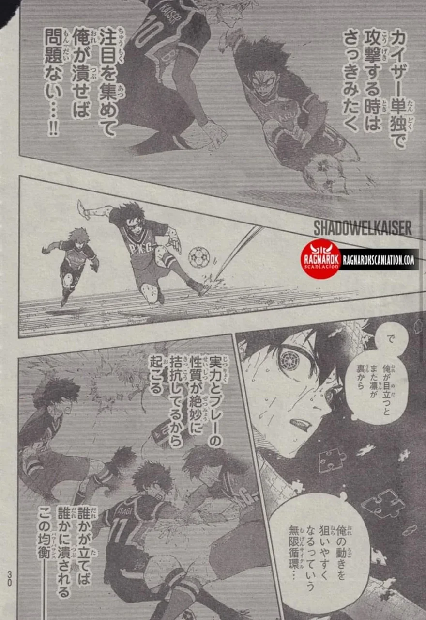 Spoiler Blue Lock chap 272: Cuộc chiến giữa ba quái thú