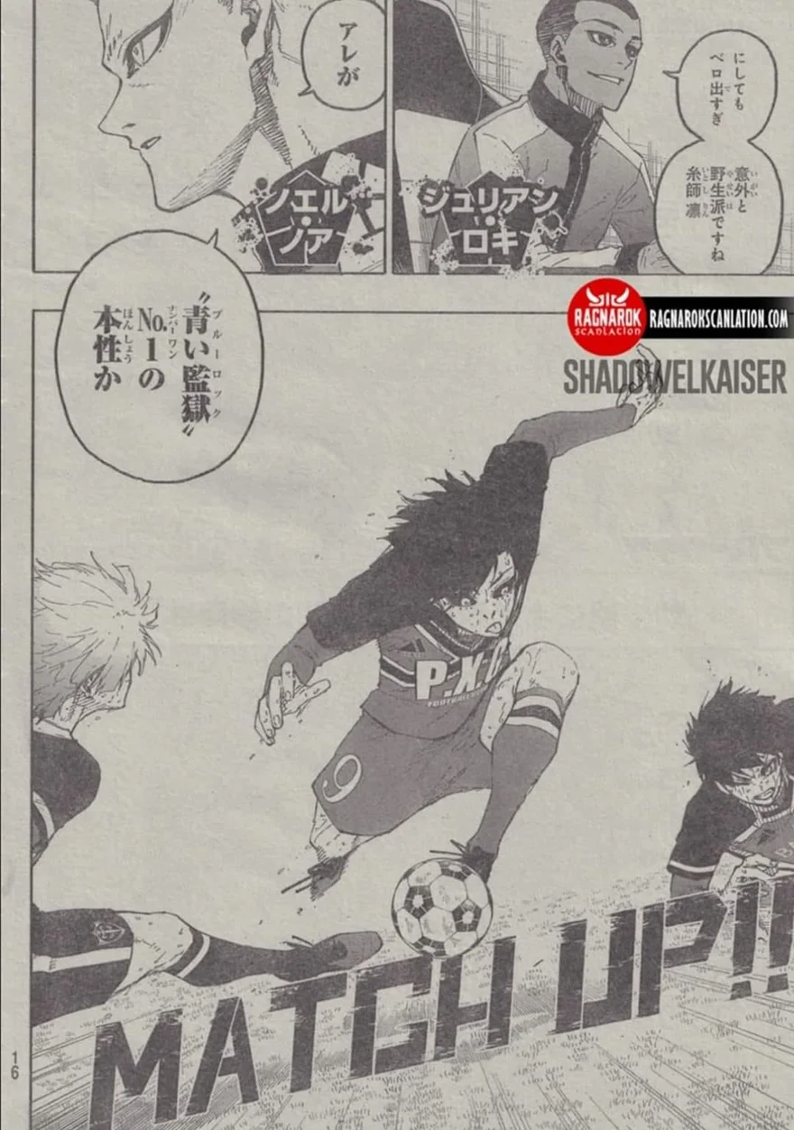 Spoiler Blue Lock chap 272: Cuộc chiến giữa ba quái thú