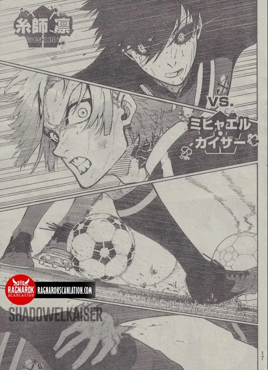 Spoiler Blue Lock chap 272: Cuộc chiến giữa ba quái thú