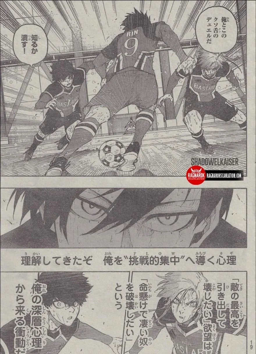 Spoiler Blue Lock chap 272: Cuộc chiến giữa ba quái thú