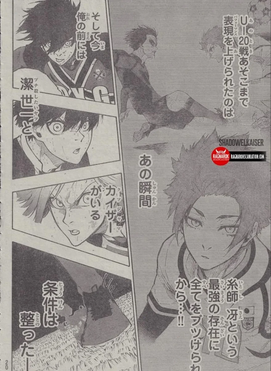 Spoiler Blue Lock chap 272: Cuộc chiến giữa ba quái thú