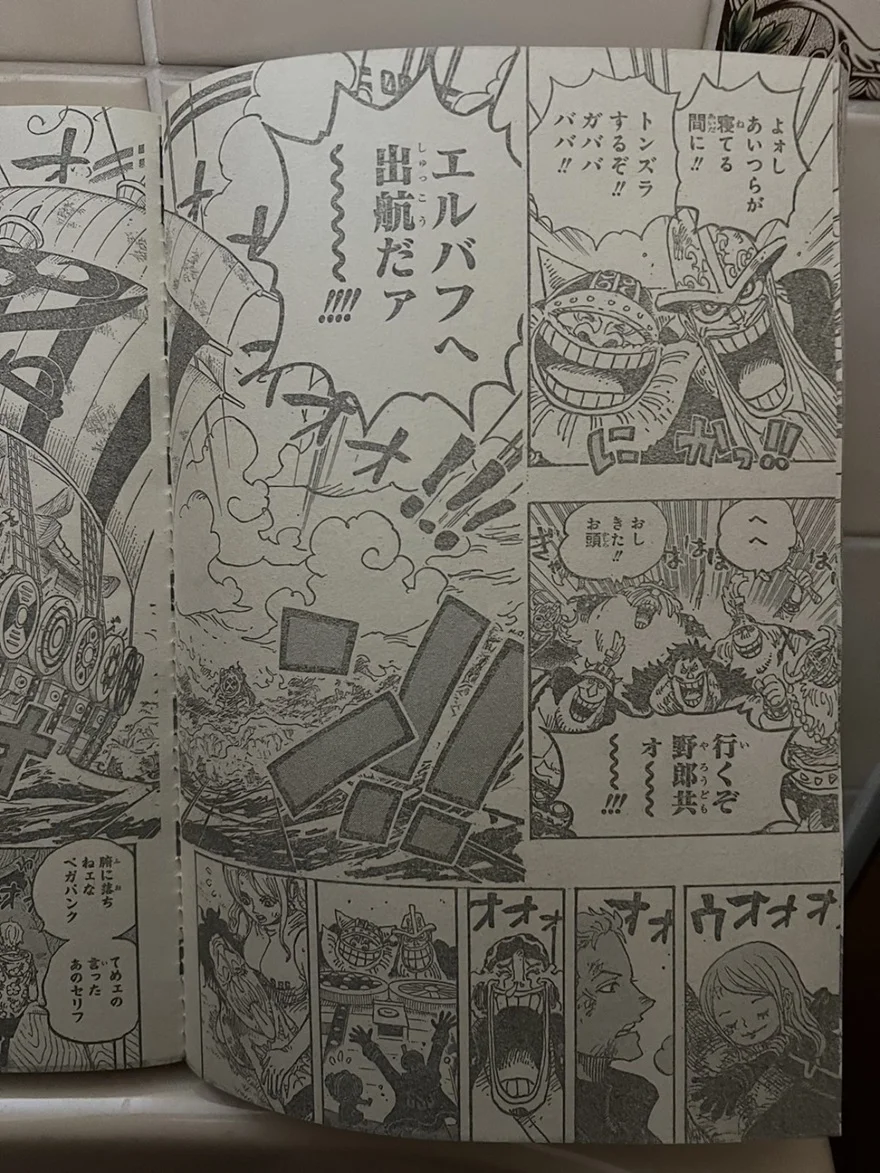 Spoiler One Piece Chap 1123: Hành trình đến Elbaf