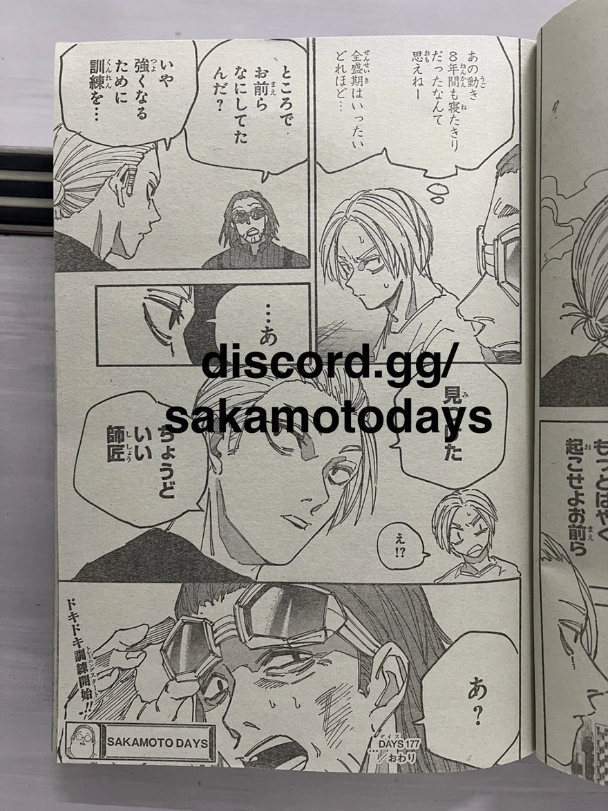 Spoiler Sakamoto Days chap 177