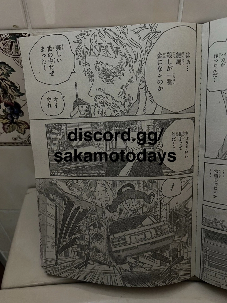 Spoiler Sakamoto Days chap 178