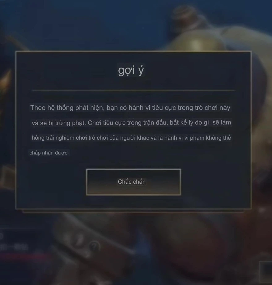 Tốc Chiến kick người chơi phá game