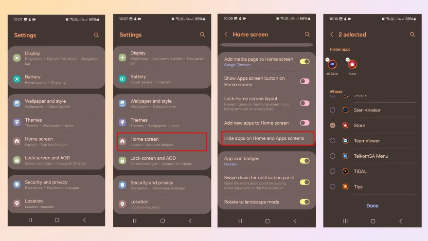 Tối ưu hoá Samsung Galaxy Xóa ứng dụng rác trong tích tắc