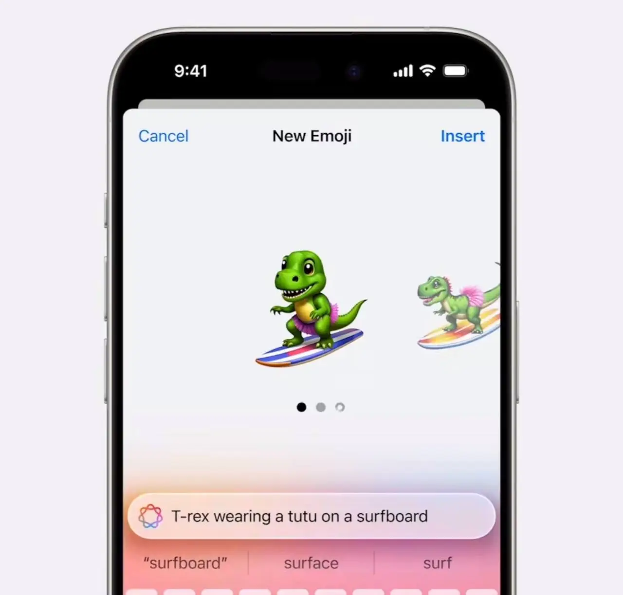 Genmoji iOS 18