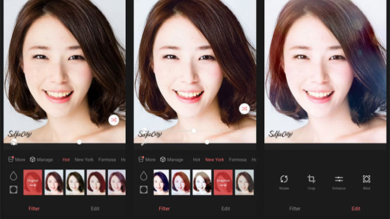 SelfieCity có một số tính năng thú vị tạo nên sự khác biệt