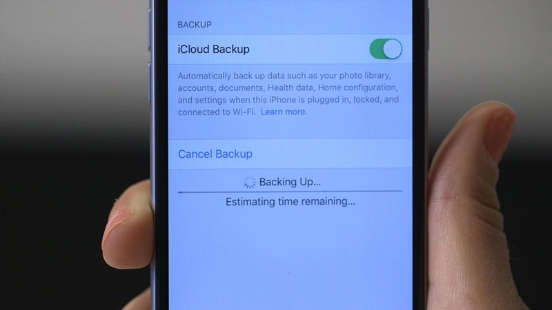 Khôi phục iPhone của bạn về bản sao lưu trước đó