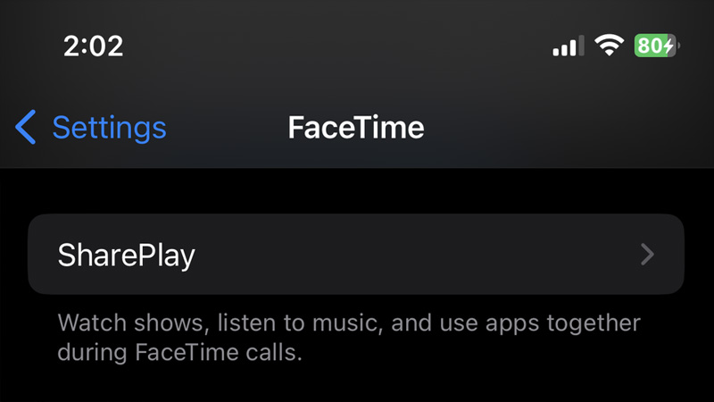Hỗ trợ SharePlay trong Game Center 