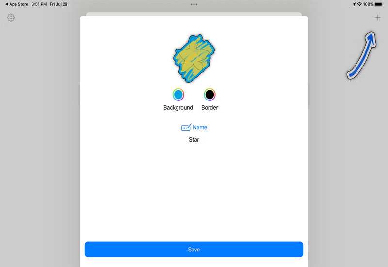 Với ứng dụng Sticker Doodle, bạn có thể sử dụng Apple Pencil của mình để vẽ bất cứ thứ gì và biến nó thành một hình dán