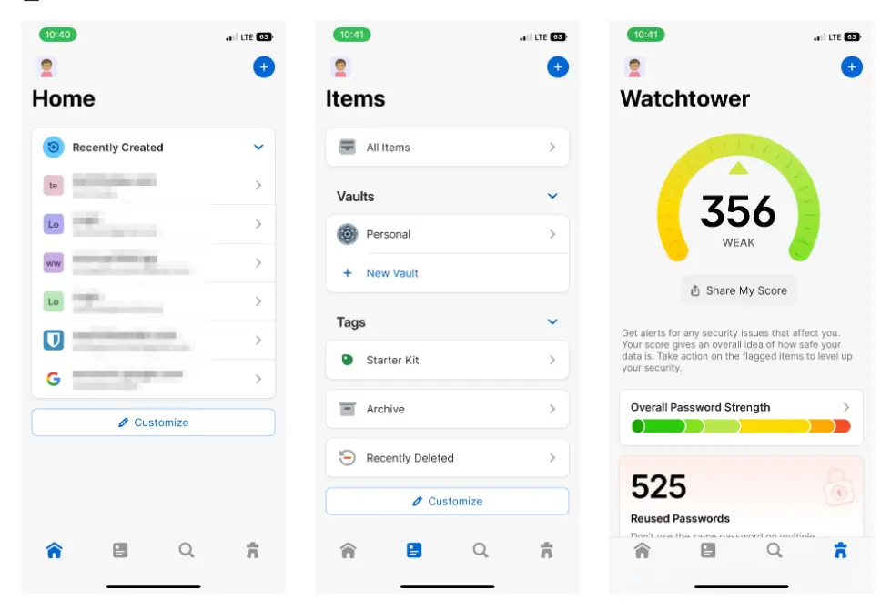 Ứng dụng 1Password