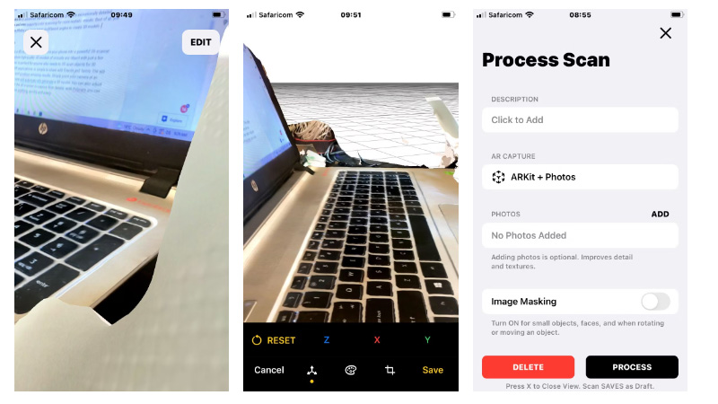 Với Trnio, bạn có thể quét và chụp các đối tượng ở độ phân giải cao, giúp dễ dàng tạo ra các mô hình 3D chính xác 