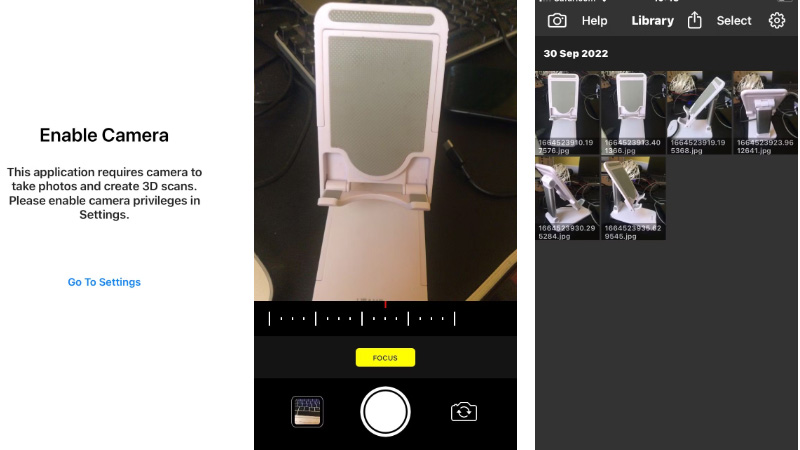 Heges sử dụng máy ảnh và cảm biến tích hợp trên thiết bị của bạn để ghi lại các điểm dữ liệu và tạo mô hình 3D chi tiết