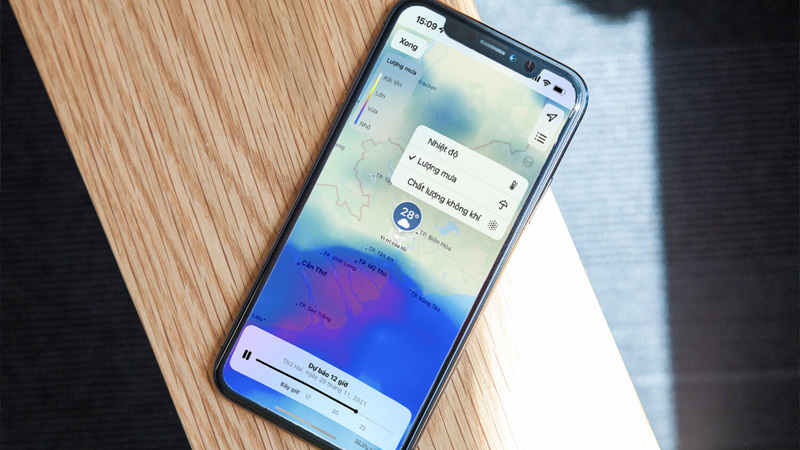 Dark Sky Weather - Ứng dụng theo dõi thời tiết ngoài trời tốt nhất 