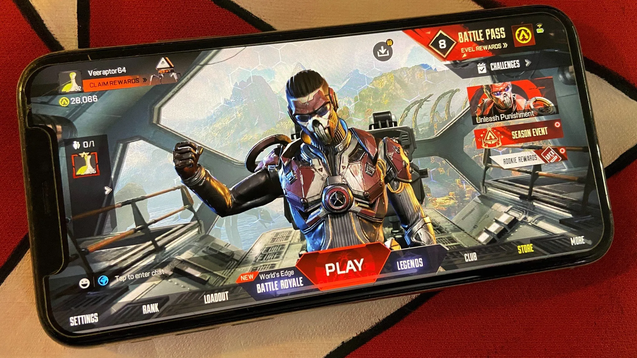 Apex legend trên iphone