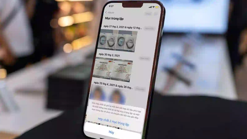 Xóa ảnh và ảnh chụp màn hình đã cũ