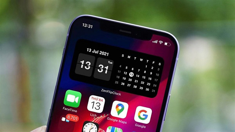 Điều chỉnh thời gian trên màn hình