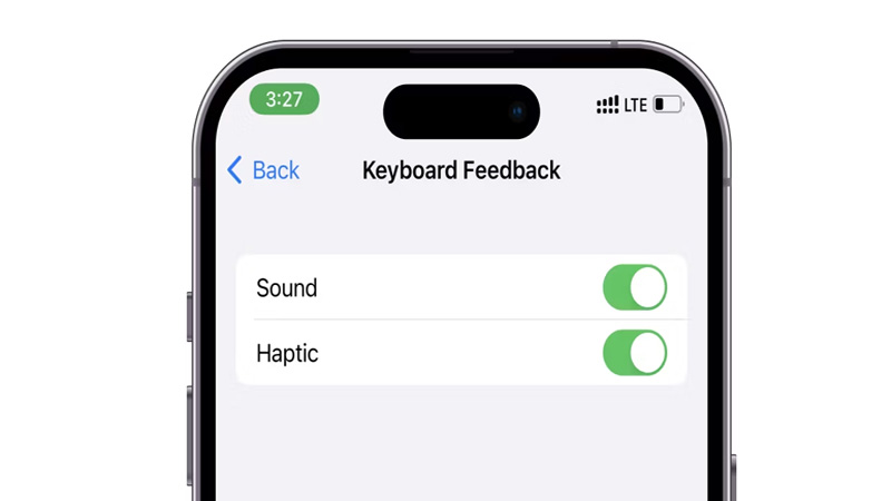 Phản hồi xúc giác cho bàn phím