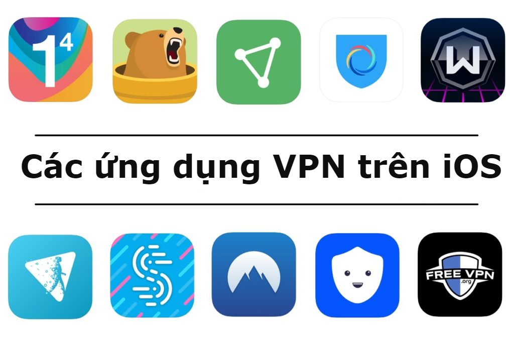 các ứng dụng VPN trên ios