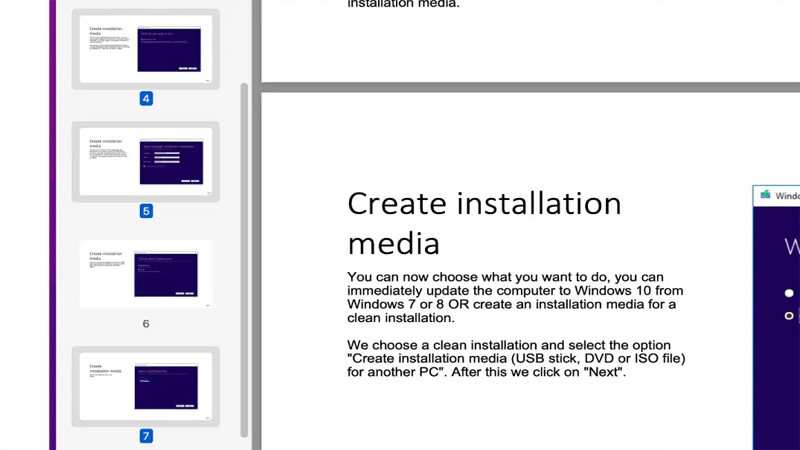 Bước 2: Chọn các trang bạn muốn