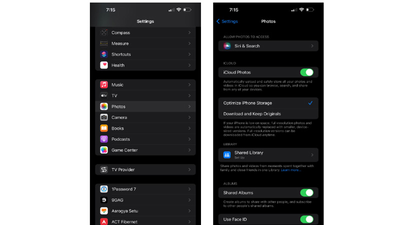 Tối ưu bộ nhớ cho ứng dụng Photos
