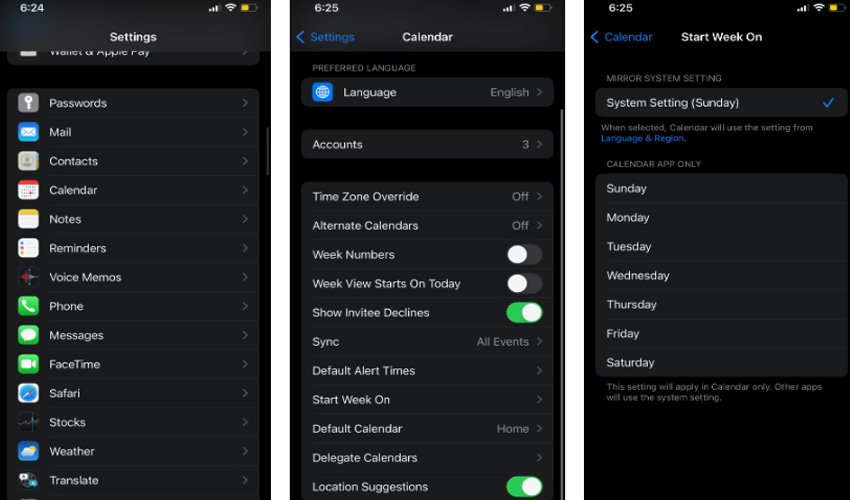 Bắt đầu tuần của bạn bất cứ khi nào bạn muốn