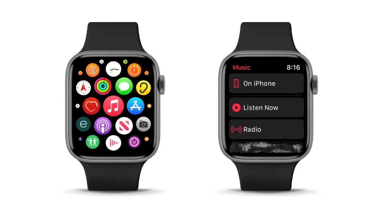 Cách thêm nhạc trên chính chiếc Apple watch