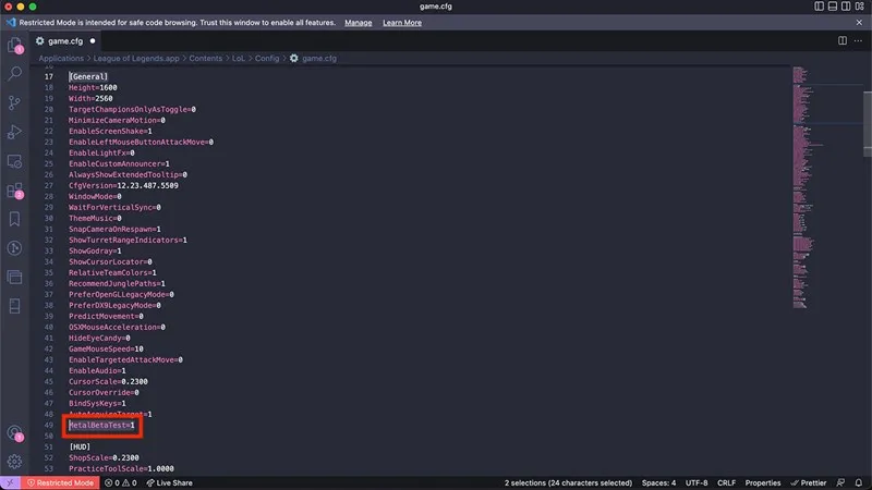chỉnh sửa file game