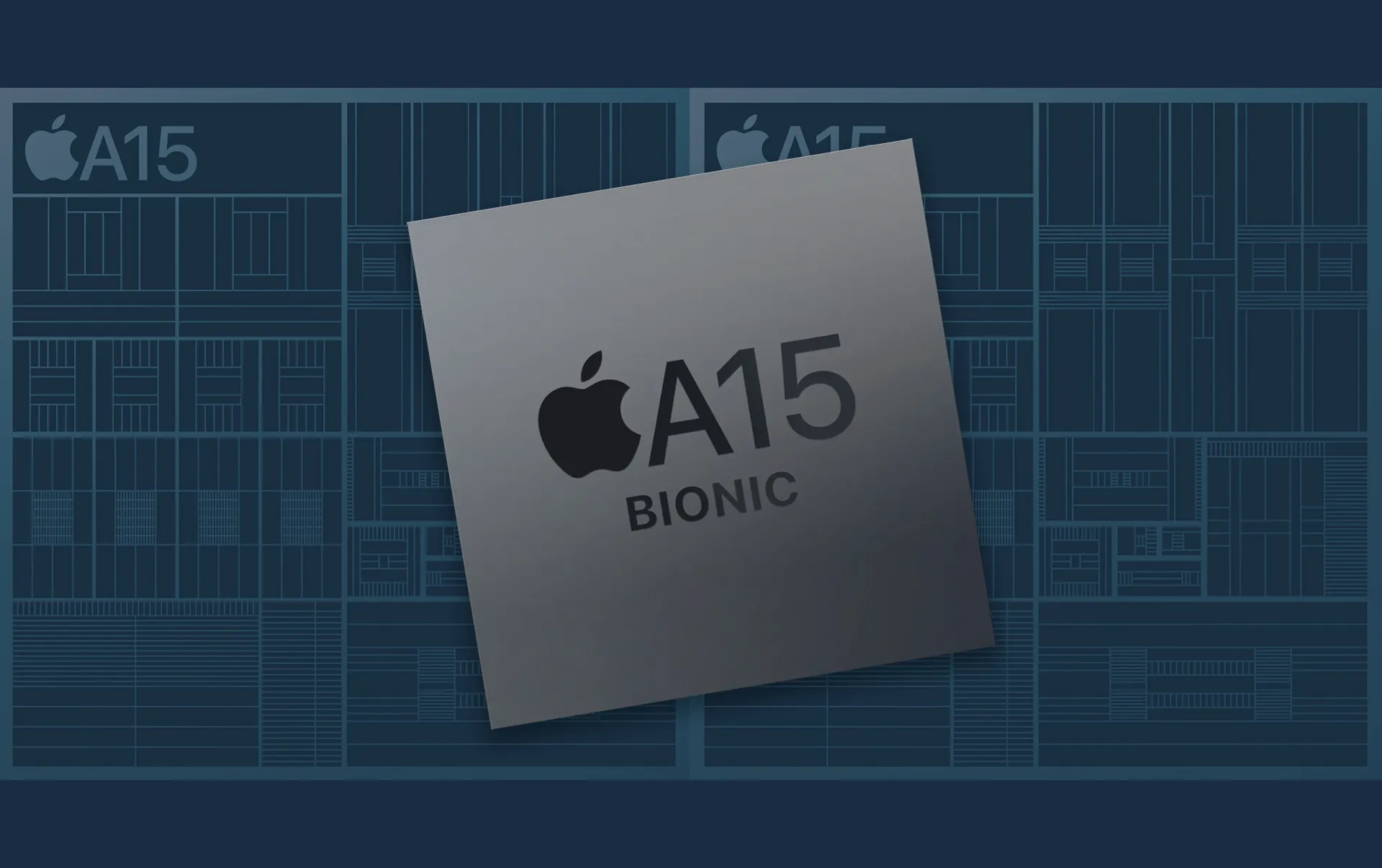 con chip a15 bionic của apple